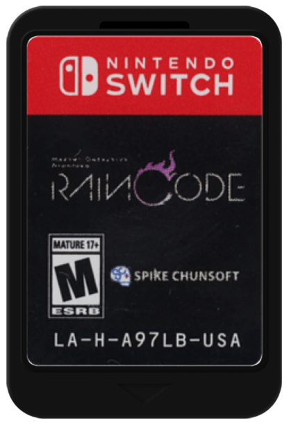 Master Detective Archives: RAIN CODE cartridge for Nintendo Switch (NS) video game