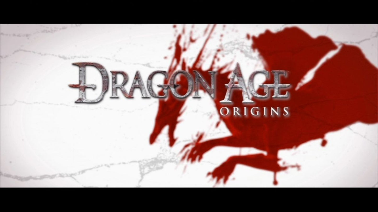 Dragon Age Origins title screen for PlayStation 3 (PS3) video game
