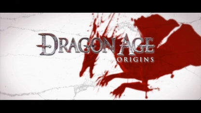 Dragon Age Origins title screen for PlayStation 3 (PS3) video game