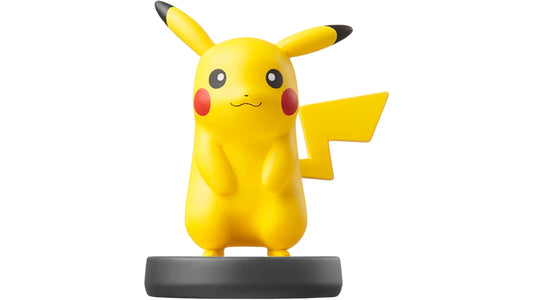 Pikachu Super Smash Bros series amiibo figure Nintendo NFC collectible loose training compatible compatible games Smash Bros functionality