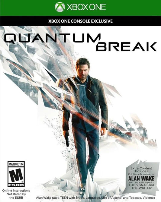 Quantum Break cover art for Xbox One (XONE) video game