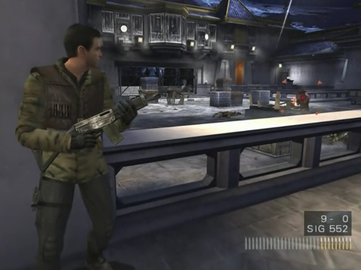 007 Everything or Nothing for GameCube featuring cinematic third person action and classic James Bond missions gameplay screenshot