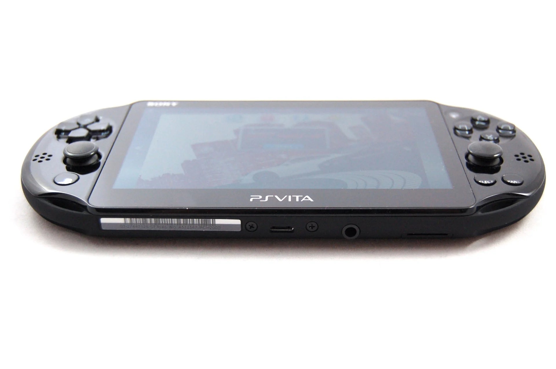 PlayStation Vita 2000 handheld gaming console featuring a slimmer lighter design vivid LCD touchscreen dual analog controls built in Wi-Fi internal storage and access to the extensive PS Vita PlayStation Store game library experience