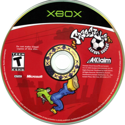 Freestyle Street Soccer disc cover art for Xbox (XBOX) video game