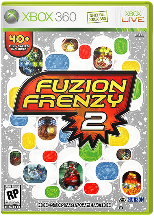Fuzion Frenzy 2 cover art for Xbox 360 (X360) video game
