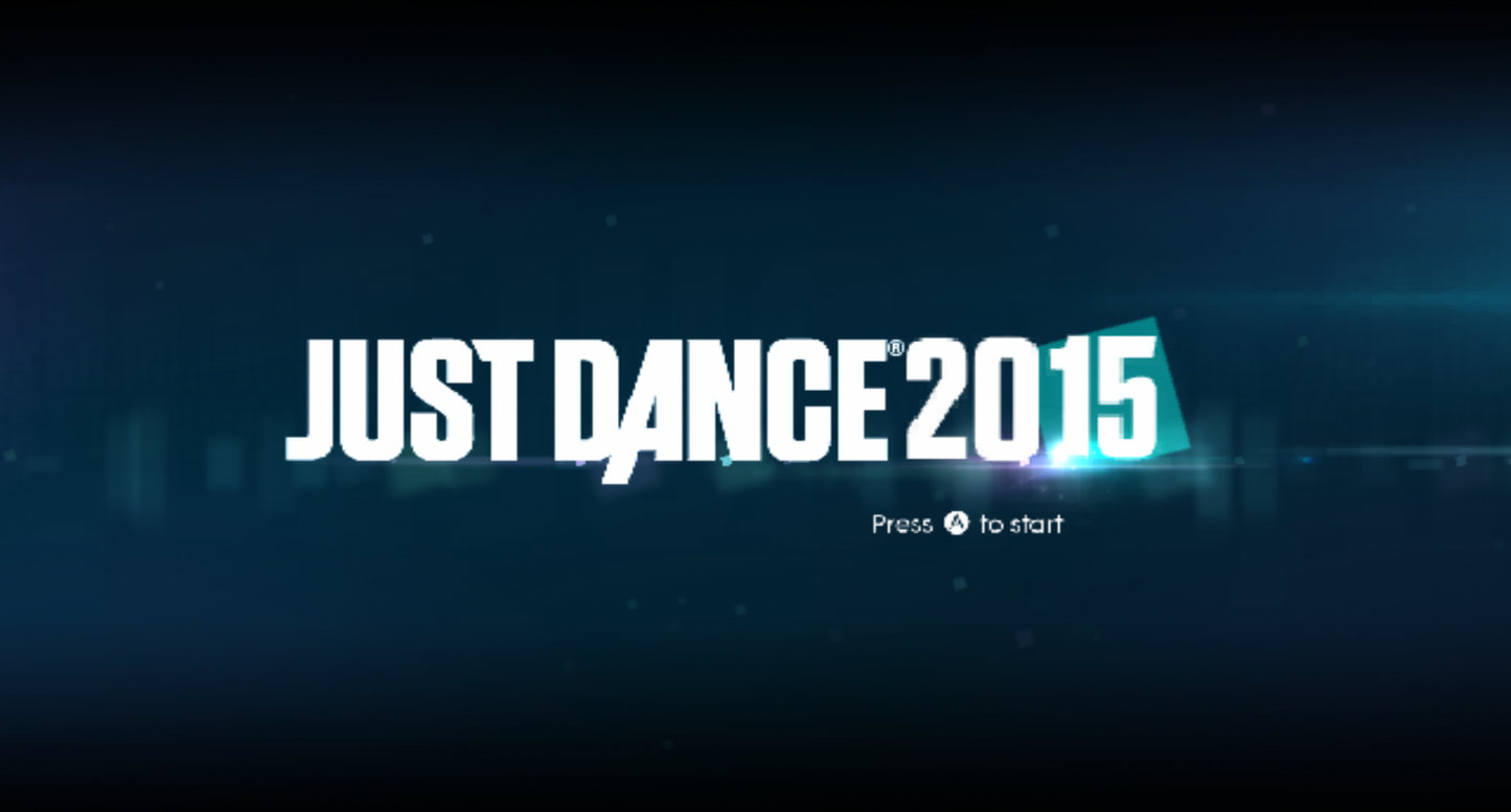 Just Dance 2015 – Nintendo Wii (Wii) dance rhythm music video game title screen