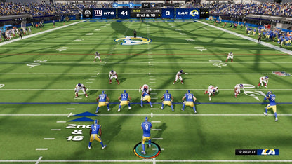 Madden NFL 24 retro PS5 video game Madden NFL 24 football simulation sports game NFL teams competitive multiplayer franchise mode realistic gameplay console release gameplay