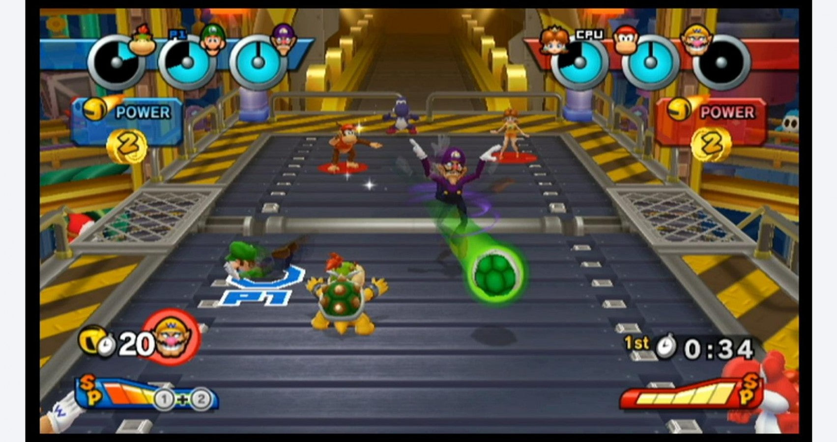Mario Sports Mix – Nintendo Wii (Wii) multi-sport arcade action multiplayer video game gameplay