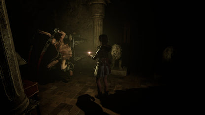 Tormented Souls PS5 game featuring classic survival horror gameplay, fixed camera angles, and a dark atmospheric storyline on PlayStation 5 gameplay