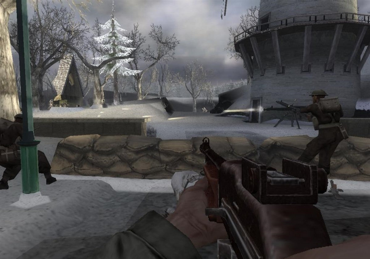 Medal of Honor European Assault PS2 Sony PlayStation 2 first person shooter WWII military combat historical war campaign European theater missions EA shooter gameplay squad based action multiplayer retro gaming PlayStation 2 software video game title gameplay