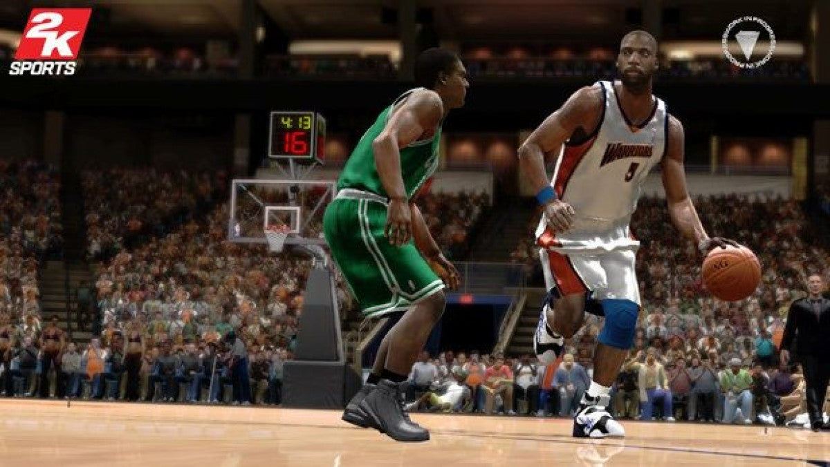 NBA 2K8 – PlayStation 2 (PS2) basketball sports video game gameplay