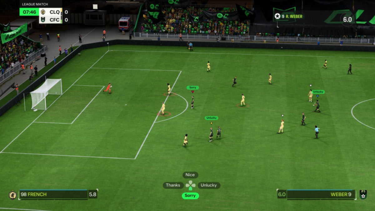 EA Sports FC 25 Xbox Series X video game, soccer sports simulation, realistic gameplay, multiplayer modes, next-generation console title gameplay screenshot