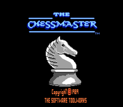 The Chessmaster Nintendo Entertainment System NES for strategy video game fans featuring classic chess gameplay multiple difficulty levels computer AI opponents instructional tutorials skill building practice modes timeless board game competition retro Nintendo gaming collectible gaming appeal gameplay 