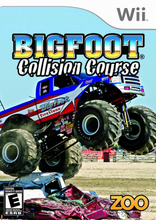 Bigfoot: Collision Course cover art for Nintendo Wii (Wii) video game