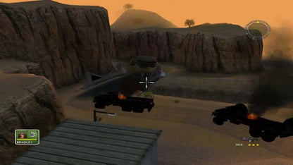 Conflict: Desert Storm for PlayStation 2 with tactical military combat and squad-based missions gameplay