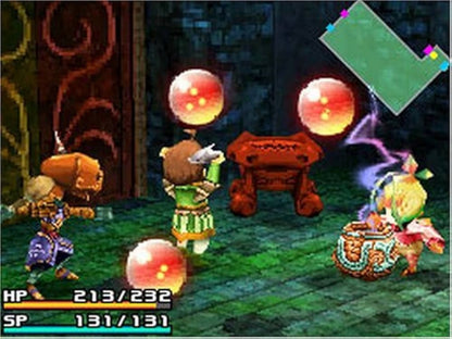 Final Fantasy Crystal Chronicles Ring of Fates game for the Nintendo DS featuring action RPG gameplay with real time combat multiplayer co op and a story driven fantasy adventure with twin protagonists exploring magical worlds gameplay