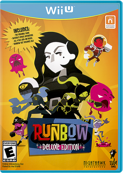 Runbow [Deluxe Edition] cover art for Nintendo Wii U (WiiU) video game