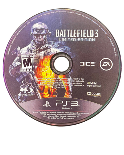 Battlefield 3 [Limited Edition] disc for PlayStation 3 (PS3) video game