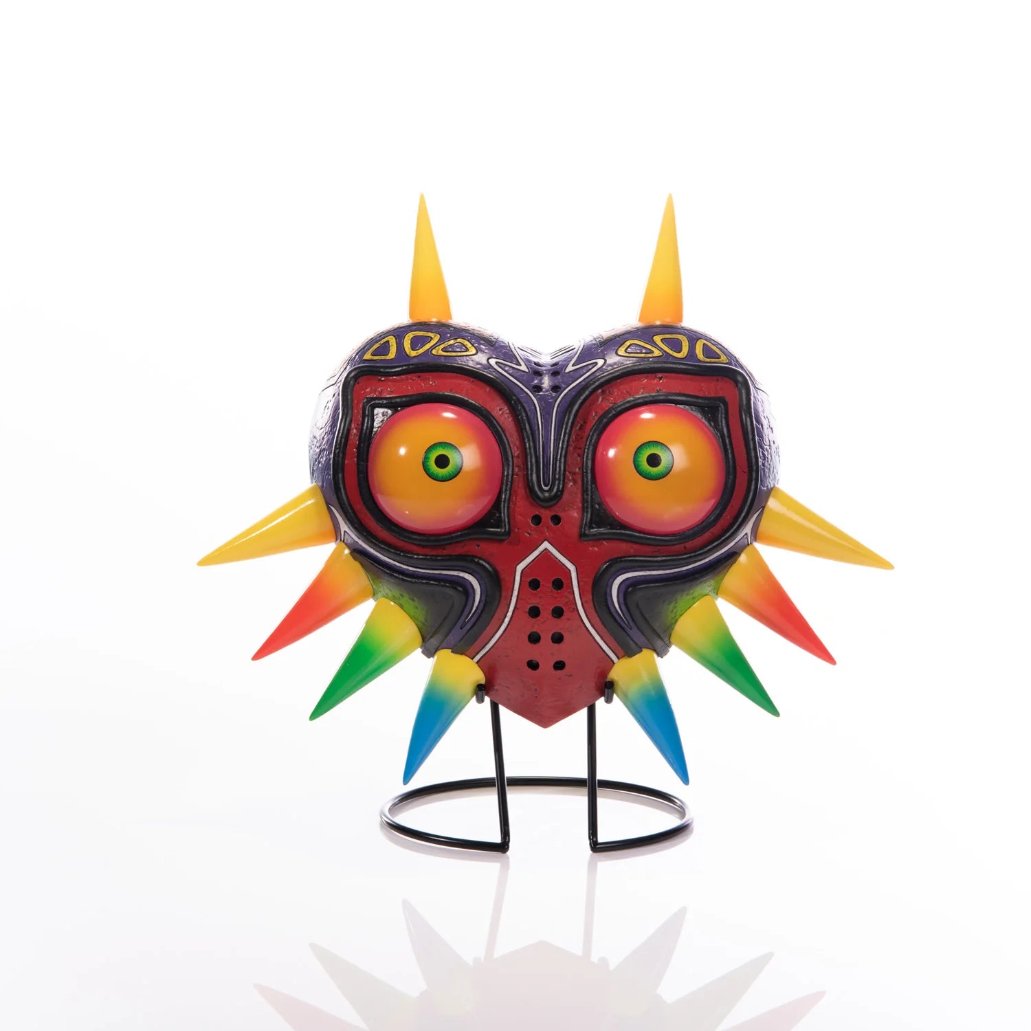 Majoras Mask 10 inch Statue Standard Edition inspired design featuring collectible fantasy game statue aesthetic detailed replica display piece dark moon mythology Zelda inspired craftsmanship eerie mystical gaming collectible presentation