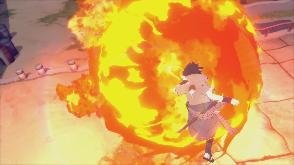 Naruto Shippuden: Ultimate Ninja Storm 4 gameplay for Xbox One (XONE) fighting video game