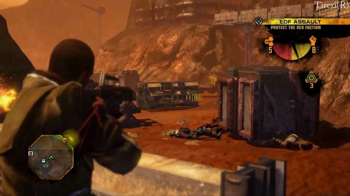 Red Faction Guerrilla gameplay for PlayStation 3 PS3 video game