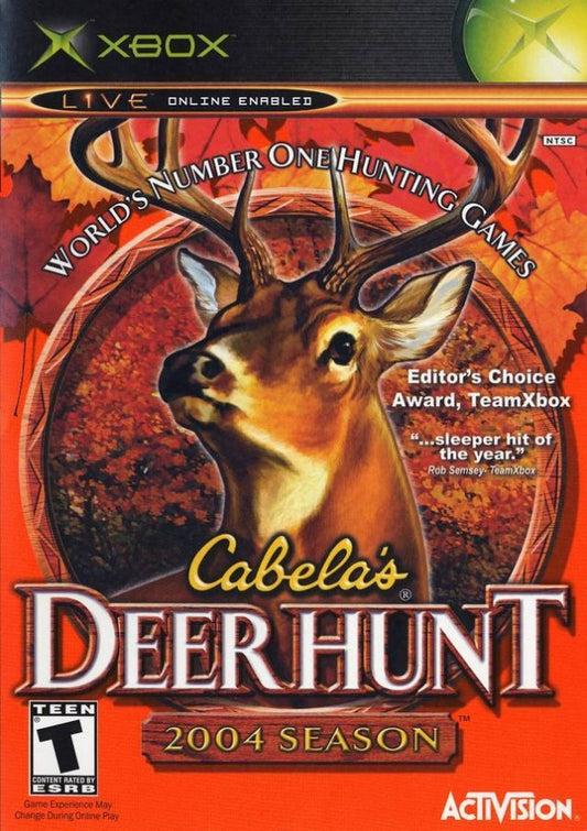 Cabela's Deer Hunt: 2004 Season cover art for Xbox (XBOX) video game