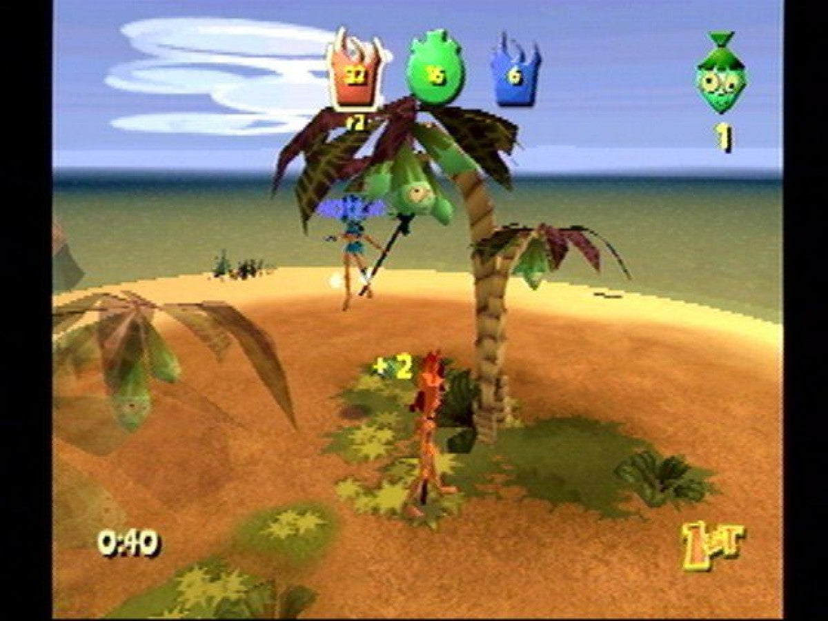 Ooga Booga Sega Dreamcast retro video game action party game gameplay