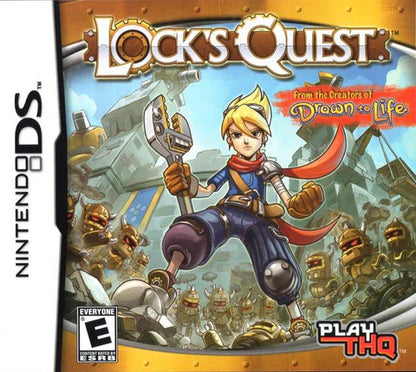 Lock's Quest cover art for Nintendo DS (DS) tower defense strategy video game