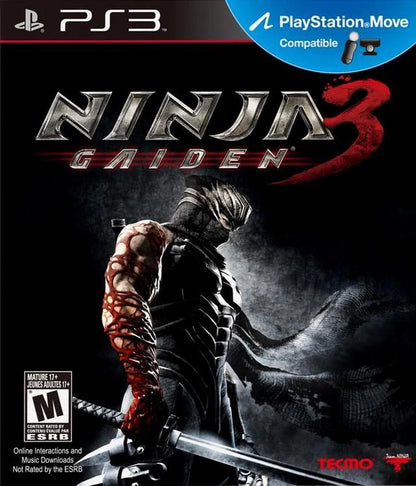 Ninja Gaiden 3 cover art for PlayStation 3 (PS3) video game