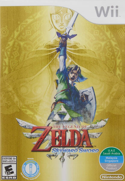 The Legend of Zelda: Skyward Sword cover art for Nintendo Wii (Wii) video game