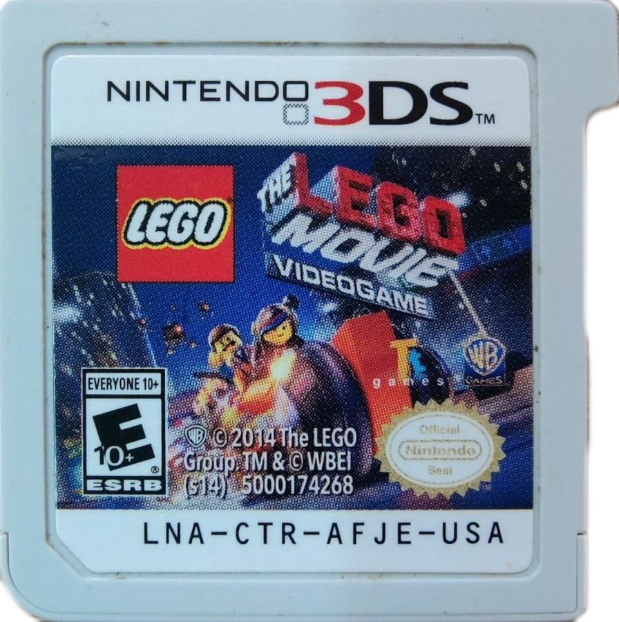 The LEGO Movie Videogame cartridge for Nintendo 3DS (3DS) action adventure video game