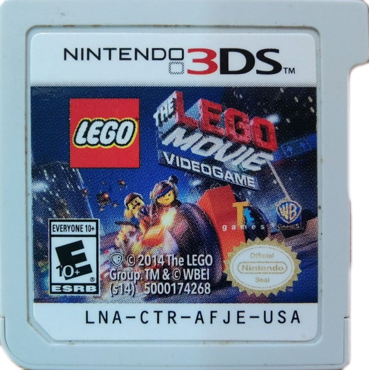 The LEGO Movie Videogame cartridge for Nintendo 3DS (3DS) action adventure video game