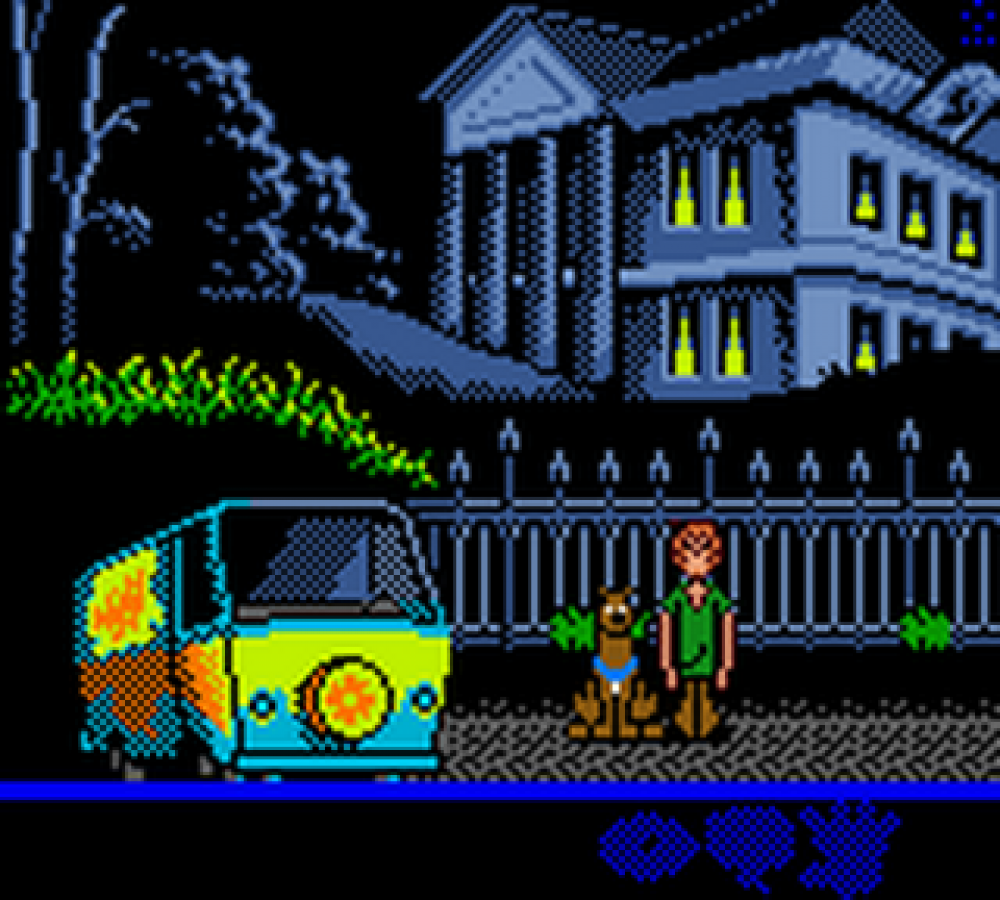 Scooby Doo Classic Creep Capers for Game Boy Color, gameplay for an adventure puzzle video game with mystery-solving gameplay, exploration, cartoon-style characters, and story-driven challenges