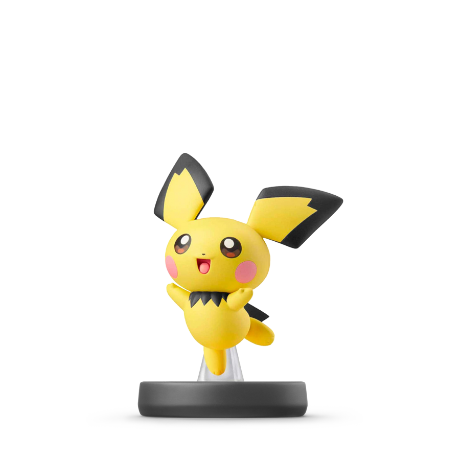 Pichu Super Smash Bros Amiibo loose Nintendo figure