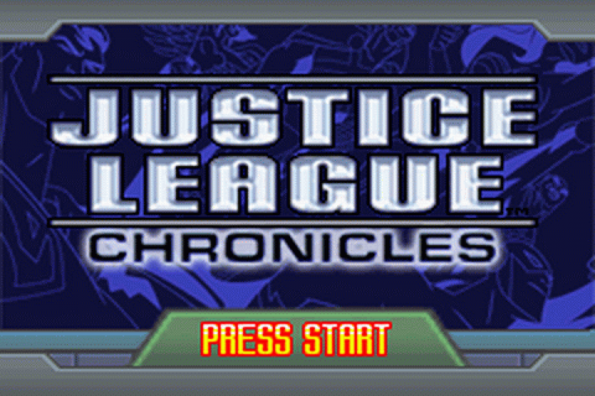 Justice League Chronicles Game Boy Advance GBA for retro video game enthusiasts featuring superhero action gameplay iconic DC heroes cooperative combat missions side scrolling adventure mechanics comic book inspired challenges fast paced handheld gaming action and collectible gaming appeal gameplay 