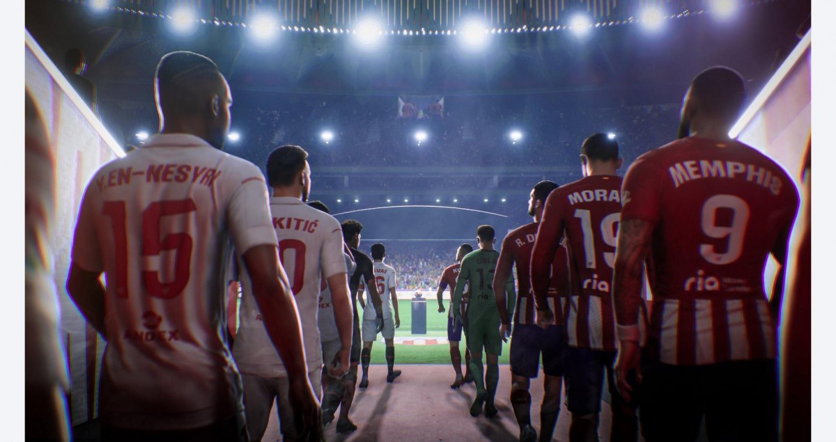EA Sports FC 24 gameplay for Xbox Series X (XSX) soccer sports video game