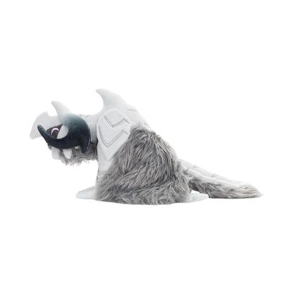 Arkveld 9 Inch Plush collectible Monster Hunter character plush featuring Arkveld from Monster Hunter Wilds soft plush construction detailed monster design 9 inch size huggable collectible display item video game merchandise and gaming collectible appeal left side