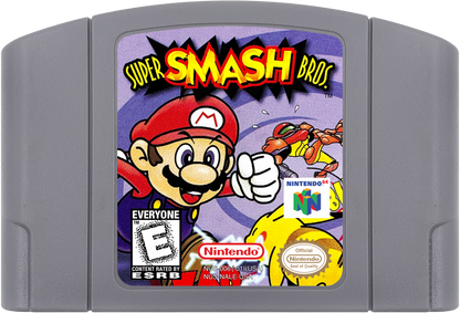 Super Smash Bros. cartridge for Nintendo 64 (N64) video game