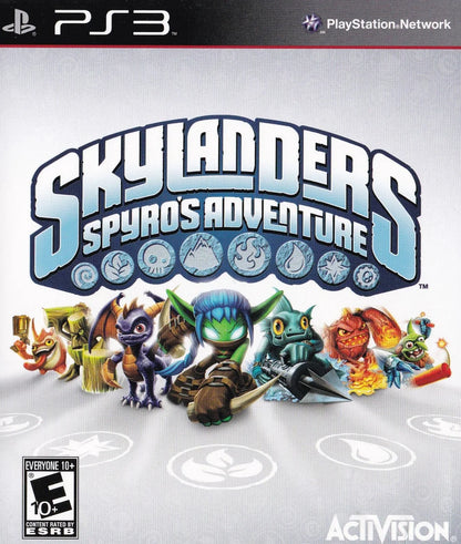 Skylanders: Spyro's Adventure cover art for PlayStation 3 (PS3) video game
