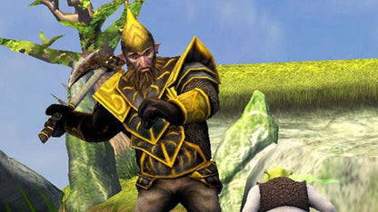 Shrek the Third – PlayStation 2 (PS2) video game gameplay, action-adventure game.