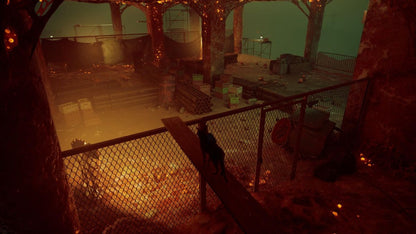 Stray for Nintendo Switch with futuristic city exploration featuring a stray cat protagonist gameplay