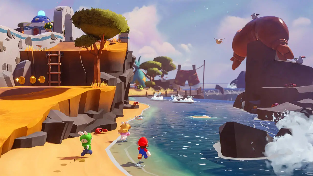 Mario and Rabbids Sparks of Hope gameplay image for Nintendo Switch NS video game