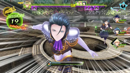 Tokyo Mirage Sessions FE Special Edition retro Nintendo Wii U video game featuring fantasy JRPG combat, anime style storytelling, turn based battles and music inspired adventure gameplay