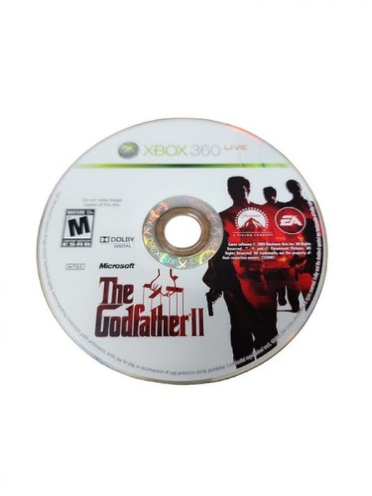 LocalID_42091The Godfather II disc cover art for Xbox 360 (X360) action-adventure crime video game