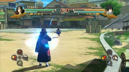 Naruto Shippuden Ultimate Ninja Storm 3 Full Burst Xbox 360 X360 anime fighting game featuring Naruto Uzumaki ninja battles chakra attacks special jutsu cinematic boss fights versus mode expanded Full Burst content and collectible Naruto gaming appeal gameplay screenshot