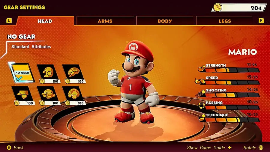 Mario Strikers Battle League gameplay image for Nintendo Switch (NS) video game