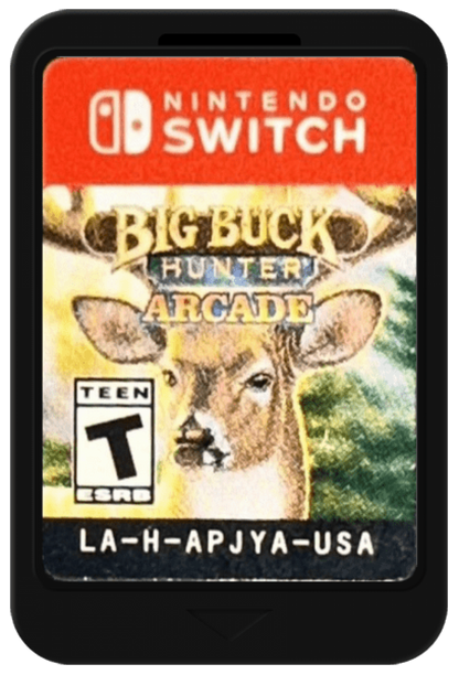 Big Buck Hunter Arcade cartridge for Nintendo Switch NS video game