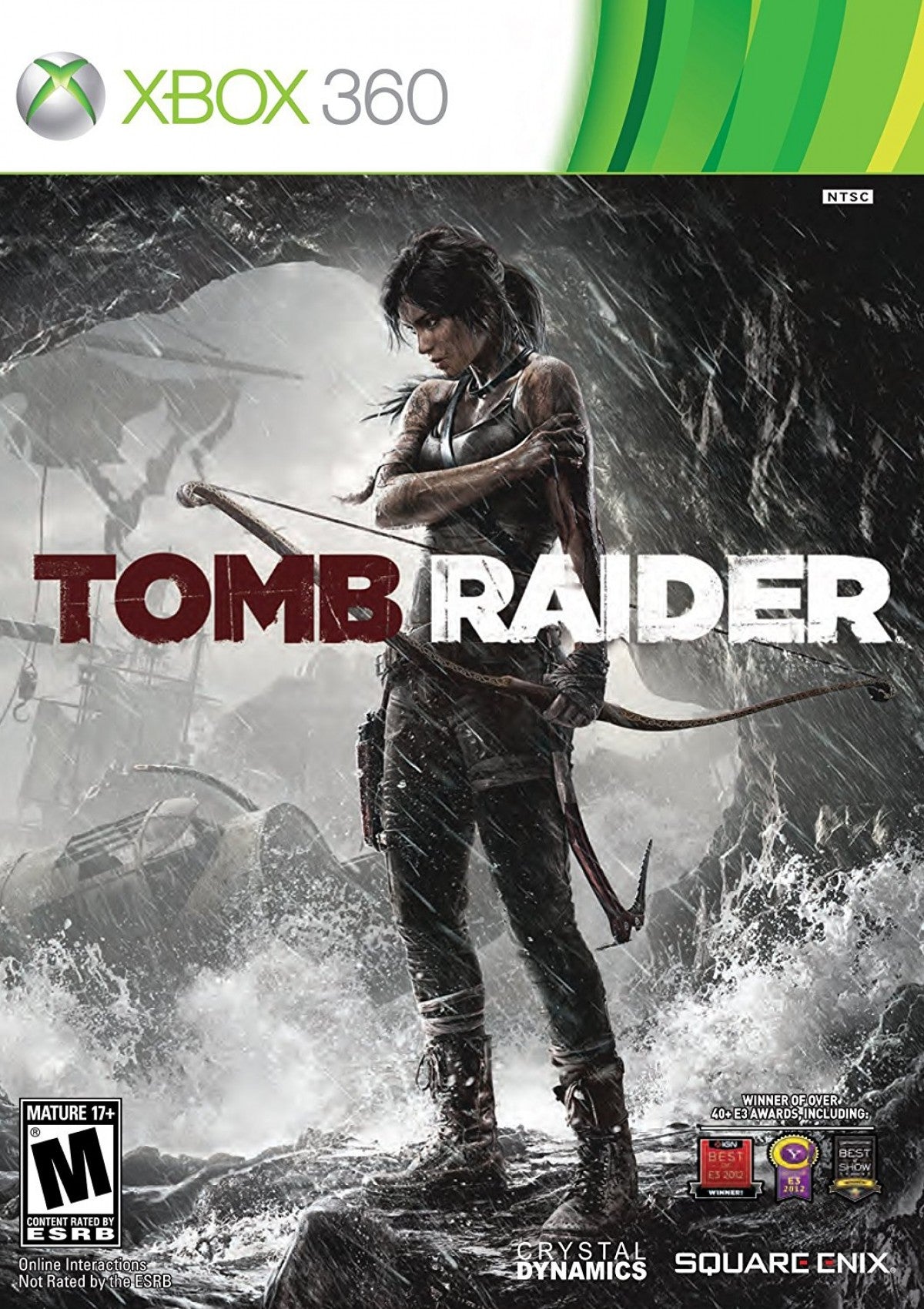 Tomb Raider cover art for XBox 360 (X360) video game