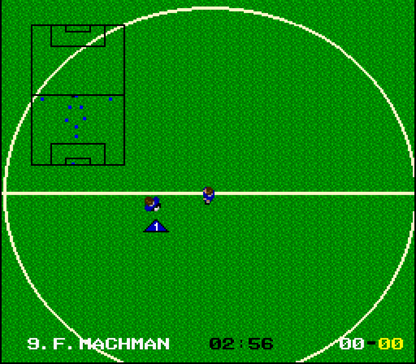 World League Soccer gameplay image for Super Nintendo Entertainment System SNES retro video game