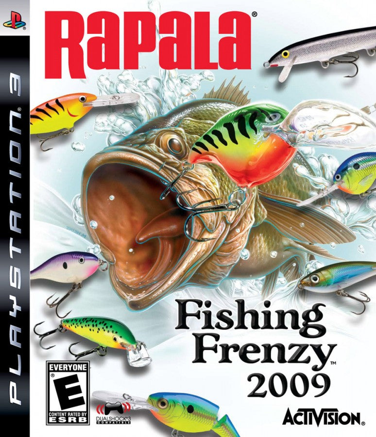 Rapala Fishing Frenzy cover art for PlayStation 3 (PS3) video game